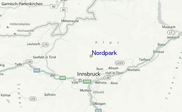 Nordpark Location Map
