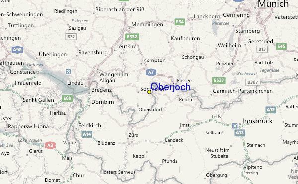 Oberjoch Ski Resort Guide, Location Map & Oberjoch ski holiday