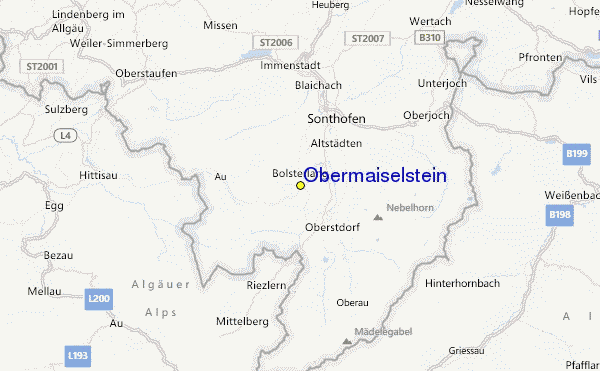 Obermaiselstein Ski Resort Guide, Location Map & Obermaiselstein ski