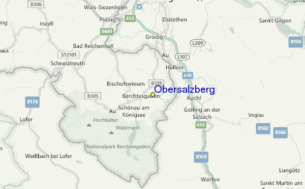 Obersalzberg Location Map
