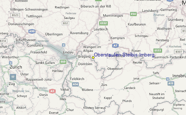 Oberstaufen/Steibis/Imberg Ski Resort Guide, Location Map & Oberstaufen