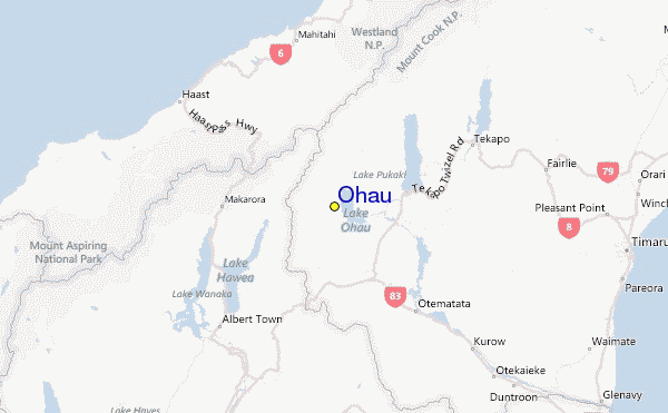 Ohau Ski Resort Guide, Location Map &amp; Ohau ski holiday accommodation