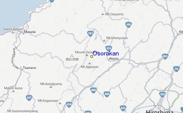 Osorakan Location Map