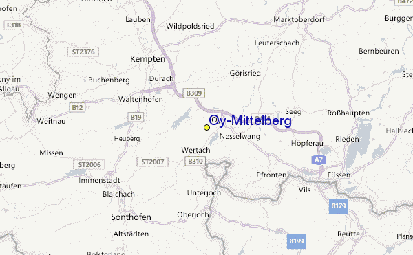 Oy-Mittelberg Location Map