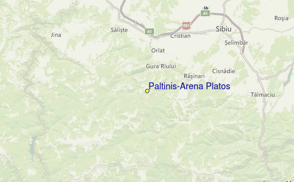 Păltiniş Location Map