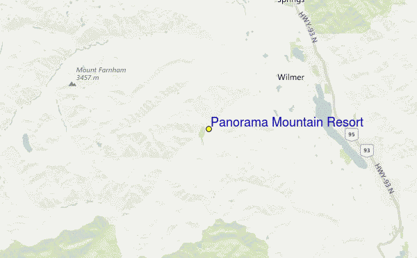 Panorama Mountain Village Location Map
