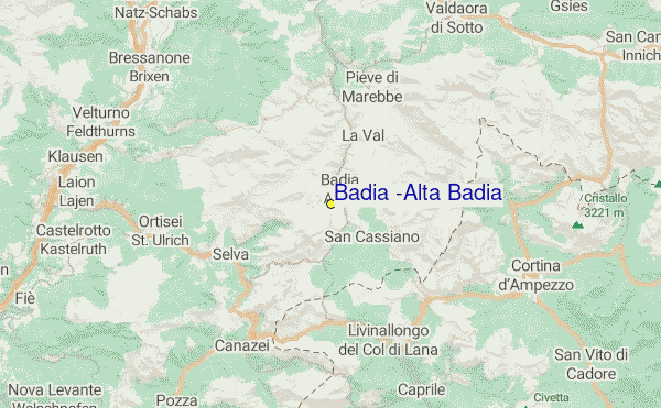 Badia Location Map