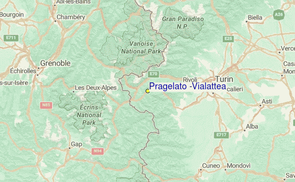 Pragelato (Via Lattea) Ski Resort Guide, Location Map & Pragelato (Via