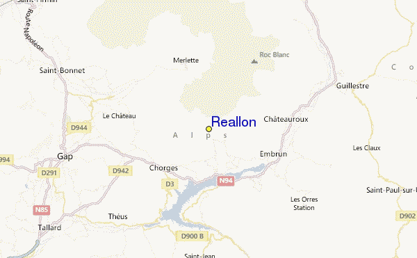Reallon Location Map