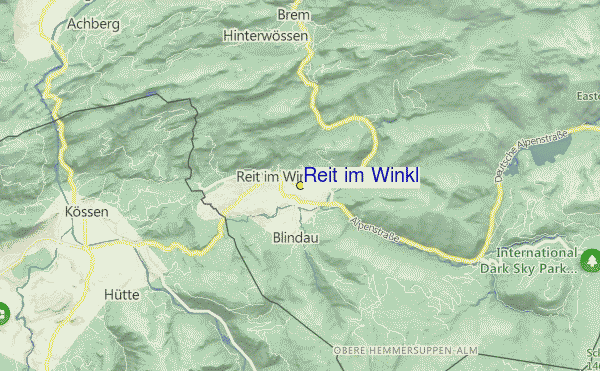 Reit im Winkl Ski Resort Guide, Location Map & Reit im Winkl ski