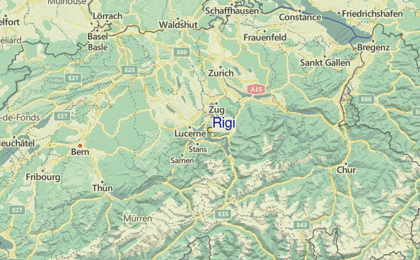 Rigi Ski Resort Guide, Location Map & Rigi ski holiday accommodation