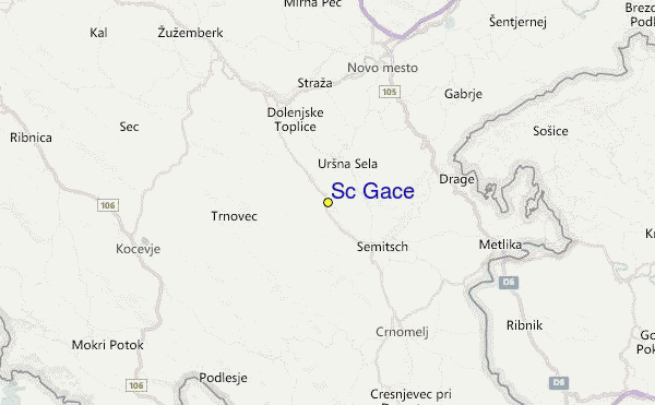 Rog Črmošnjice Location Map