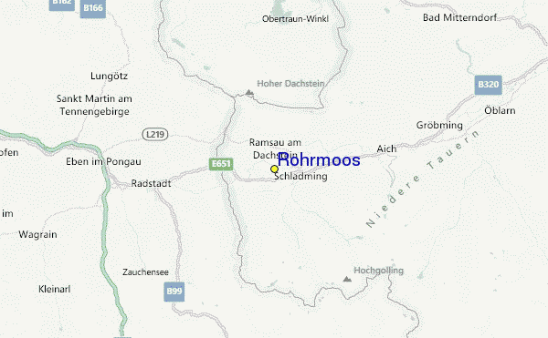 Rohrmoos Location Map