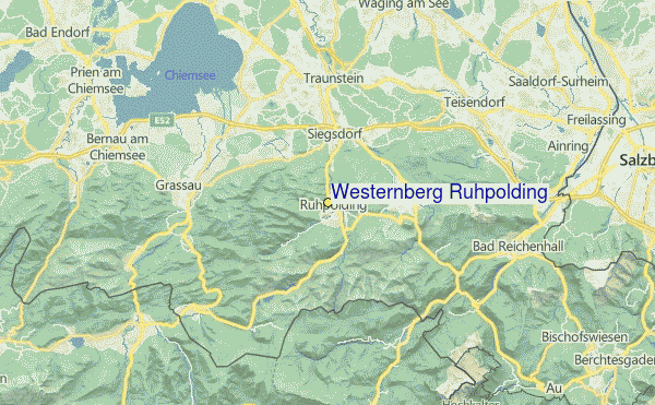 Ruhpolding Location Map
