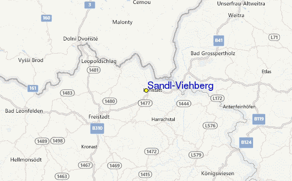 Sandl/Viehberg Location Map
