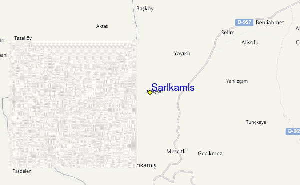 Sarıkamış Location Map