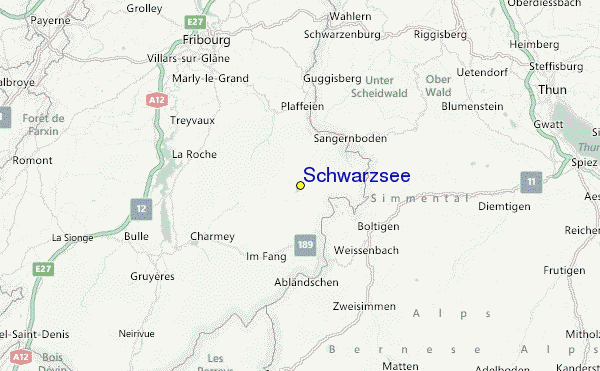 Schwarzsee Location Map