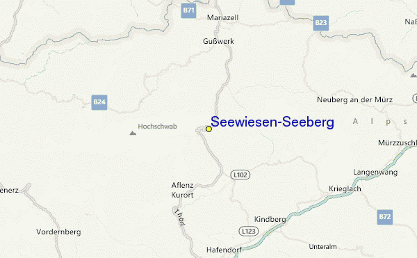 Seewiesen/Seeberg Location Map