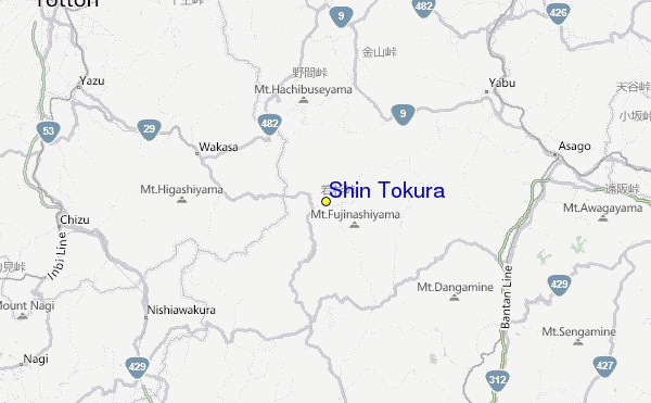 Shin Tokura Location Map