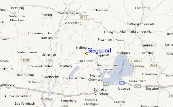 Siegsdorf Location Map