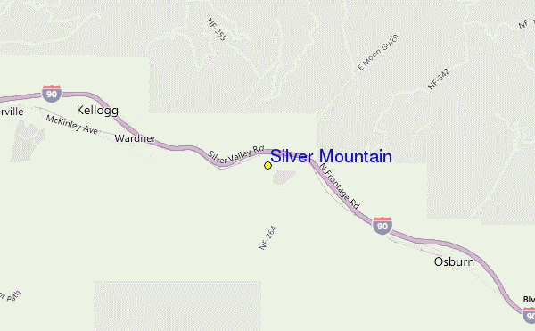 Silver Mountain Ski Resort Guide, Location Map & Silver Mountain ski 