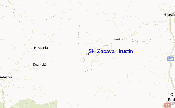 Hruštín Ski Resort Guide, Location Map & Hruštín ski holiday