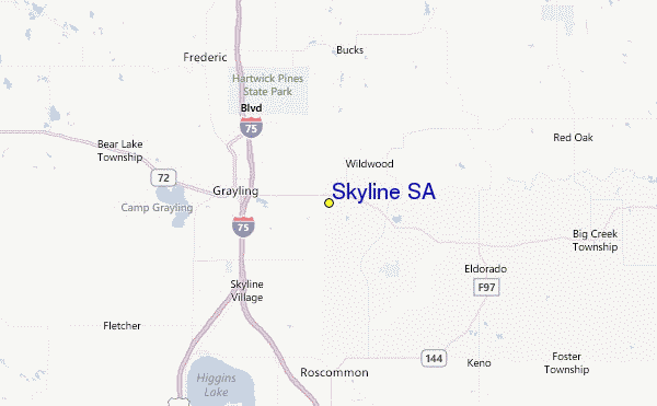 Skyline SA Location Map