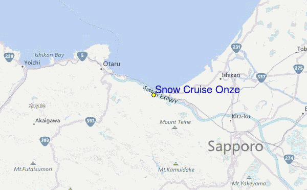 Snow Clues Onze Location Map