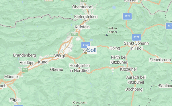 Söll Location Map