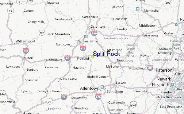 Split Rock Ski Resort Guide, Location Map & Split Rock ski holiday 
