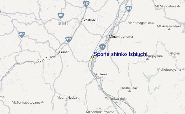 Sports shinko Ishiuchi Location Map