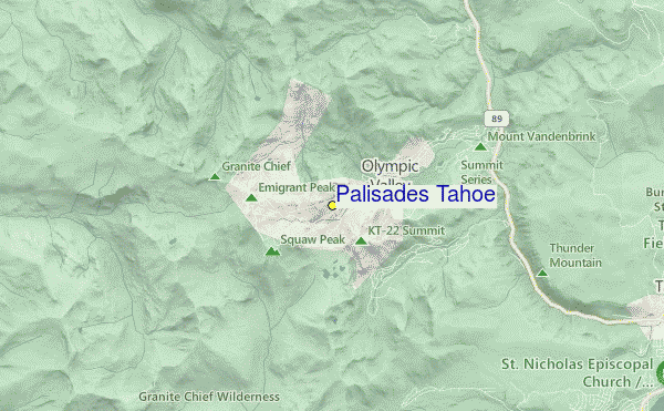 Squaw Valley Ski Resort Guide, Location Map & Squaw Valley ski holiday