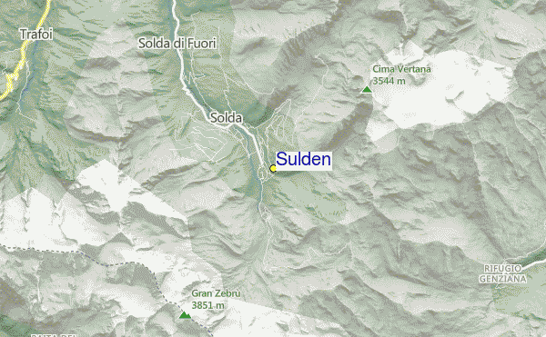 Sulden Ski Resort Guide, Location Map & Sulden ski holiday accommodation