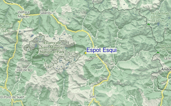 Super Espot Location Map