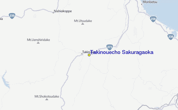 Takinouecho Sakuragaoka Location Map