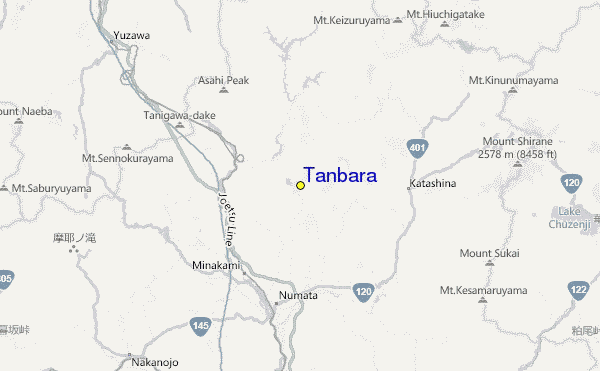 Tanbara Location Map