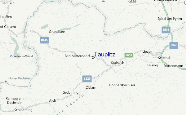 Tauplitz Location Map