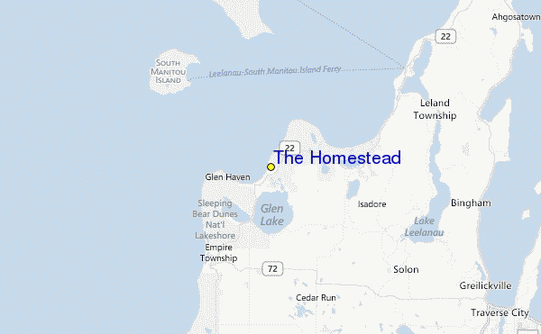The Homestead Location Map