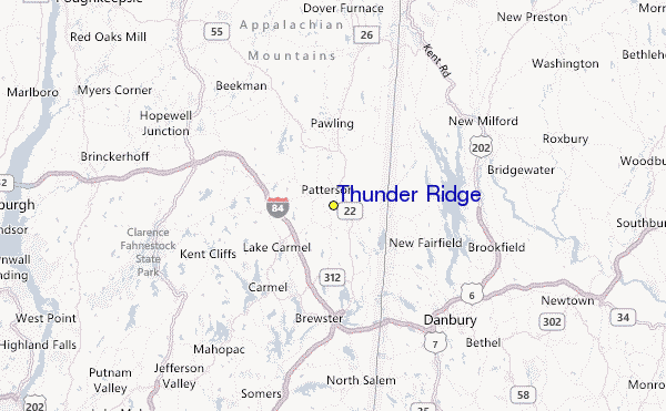 Thunder Ridge Location Map