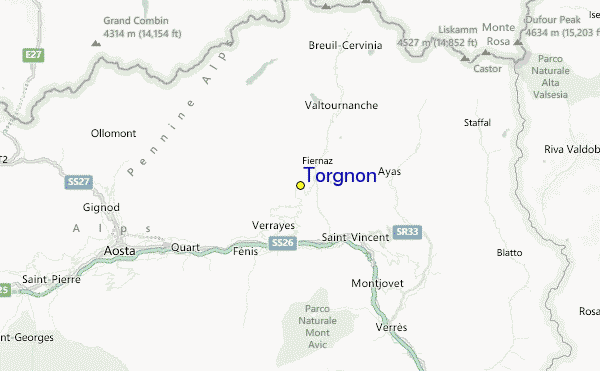 Torgnon Location Map