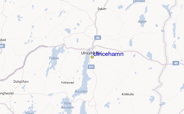 Ulricehamn Location Map