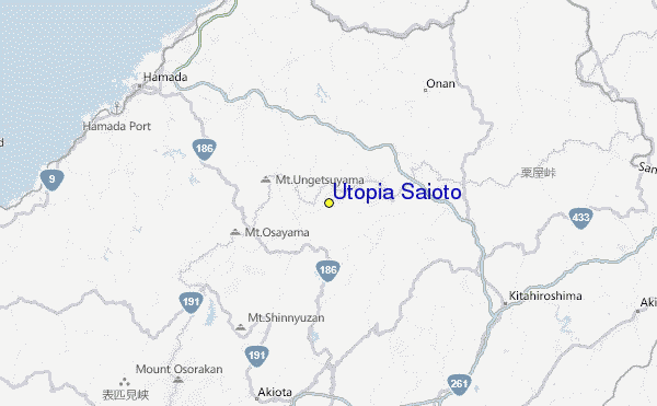 Utopia Saioto Location Map