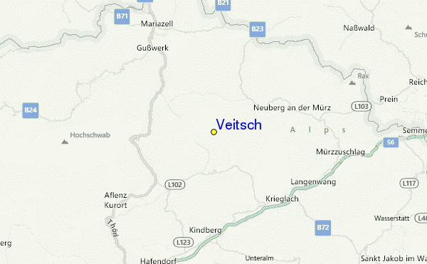 Veitsch Location Map