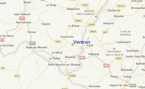 Ventron Location Map