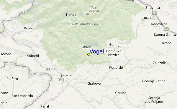 Vogel Location Map