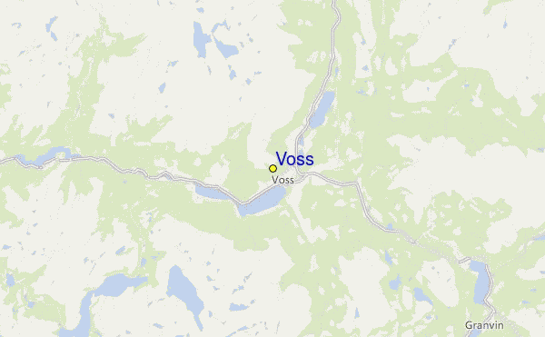 Voss Location Map