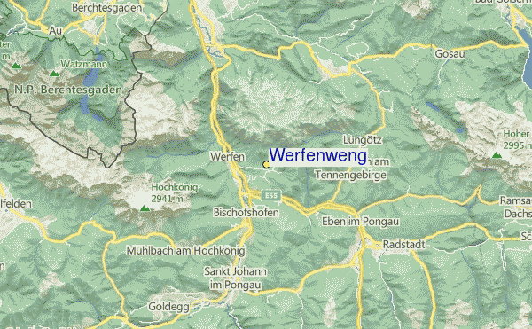 Werfenweng Ski Resort Guide, Location Map & Werfenweng ski holiday