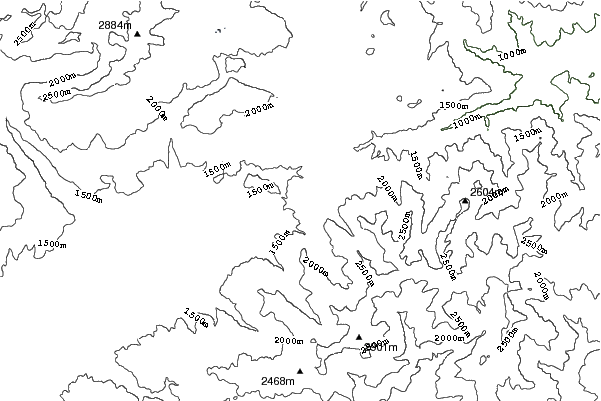 contours