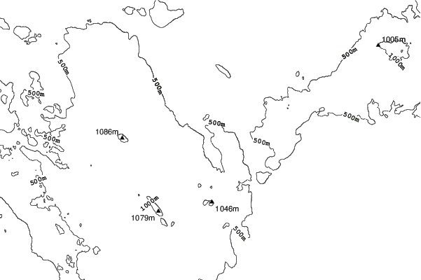 Rog Črmošnjice neighbourhood contours