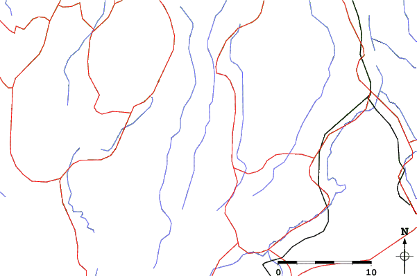 Resorts and Mountain Peaks Surrounding Snow Valley Toga